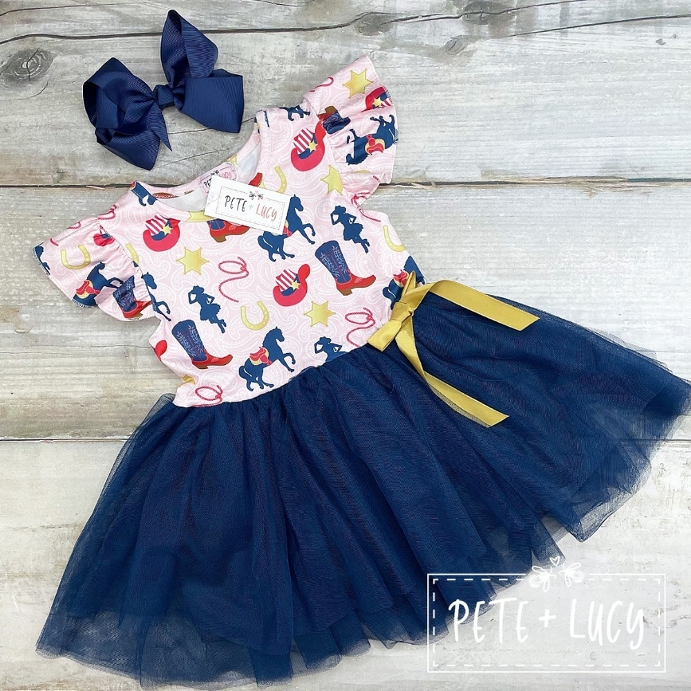 Pete + Lucy Cowgirl Cuties dress